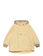 Matwai Fleece Lined Spring Jacket. Grs Outerwear Shell Clothing Shell Jacket Yellow MINI A TURE