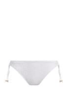 Nomad Nights Swimwear Bikinis Bikini Bottoms Side-tie Bikinis White Freya