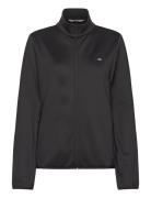 Sintra Fleece Curve Jacket Outerwear Jackets Light-summer Jacket Black Rains