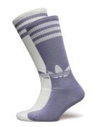 Knee Sock 2Pp Sport Sport Clothing Sport Socks Multi/patterned Adidas Originals