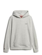 Essential Logo Hoodie Hb Tops Sweatshirts & Hoodies Hoodies Grey Superdry