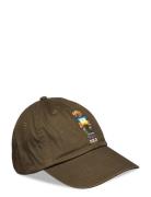 Polo Bear Twill Ball Cap Accessories Headwear Caps Khaki Green Polo Ralph Lauren