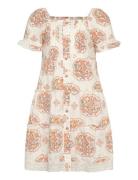 Dr-Dress Dresses & Skirts Dresses Casual Dresses Short-sleeved Casual Dresses White Levi's