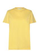 Slfmyessential Ss O-Neck Tee Noos Tops T-shirts & Tops Short-sleeved Yellow Selected Femme