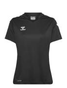 Hmlcore Xk Poly Jersey S/S Woman Sport Women Sport Clothing Sports Tops & T-shirts Sport T-Skjorte Black Hummel