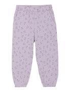 Pants Crepe Bottoms Trousers Purple Creamie