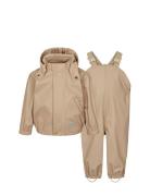 Oddy Set Outerwear Rainwear Rainwear Sets Beige MarMar Copenhagen