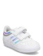 Hoops 4.0 Cf C Sport Sneakers Low-top Sneakers White Adidas Sportswear