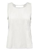 Onpjue Sl Nd Detail Top Sport Women Sport Clothing Sports Tops & T-shirts Sport Tank Tops White Only Play