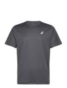 Asics Core Ss Top Sport Men Sports Clothes Sport Tops Sport T-Skjorte Grey Asics