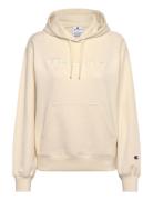 Hooded Sweatshirt Sport Women Sport Clothing Sport Sweatshirts & Hoodies Sport Hoodies Cream Champion