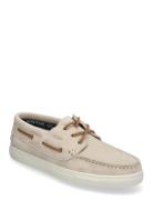 3-Eye Nbk Marstrand Loafers Flade Sko Cream Marstrand