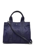Nylon Small Stevie Tote Bag Bags Small Shoulder Bags-crossbody Bags Navy Lauren Ralph Lauren
