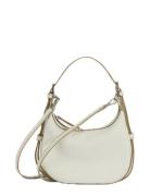 Silea Bianco/Contrast Stitch Grained Calf Bags Small Shoulder Bags-crossbody Bags White ATP Atelier