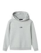 Nlmshostar Ls Sweat W.hood Tops Sweatshirts & Hoodies Hoodies Grey LMTD