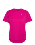 Asics Core Ss Top Sport Women Sport Clothing Sports Tops & T-shirts Sport T-Skjorte Pink Asics