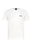 Tee Mb Sport Men Men Sports Clothes Sport Tops Sport T-Skjorte White BOSS