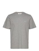 Wwessential Sami Classic Tshirt Designers T-Kortærmet Skjorte Grey WOOD WOOD