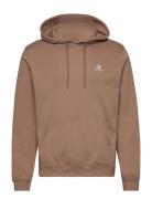 Star Chevron Hoodie Ft Black Tops Sweatshirts & Hoodies Hoodies Brown Converse