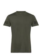 Borg T-Shirt Sport Men Men Sports Clothes Sport Tops Sport T-Skjorte Khaki Green Björn Borg