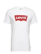 Graphic Setin Neck Hm Graphic Tops T-Kortærmet Skjorte White Levi's®