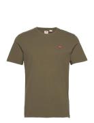 Ss Original Hm Tee Olive Night Tops T-Kortærmet Skjorte Green Levi's®