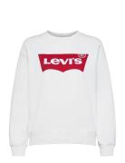 Graphic Standard Crew Crew Cor Tops Sweatshirts & Hoodies Sweatshirts White Levi's®