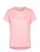 Bluevista Hill Ss Crew Sport Sport Clothing Sports Tops & T-shirts Sport T-Skjorte Pink Columbia Sportswear