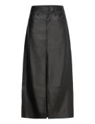 Ankle Column Skirt Fl Blacks Skirts Maxi Skirts Black Levi's®