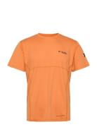 Cirque River Pro Ss Graphic Crew Sport Men Sports Clothes Sport Tops Sport T-Skjorte Orange Columbia Sportswear