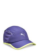 Runner Short Visor 5 Panel Cap Sport Sport Accessories Sport Caps Purple PUMA