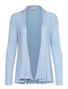 Fqclaudisse-S-Car Tops Knitwear Cardigans Blue FREE/QUENT