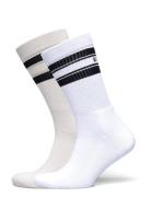 Core Crew Sock 2P Sport Women Sport Clothing Sport Socks Multi/patterned Björn Borg