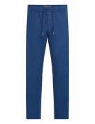 Harlem Sorona Linen Bottoms Trousers Linen Trousers Blue Tommy Hilfiger