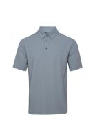 Mens Performance Polo Sport Men Sport Clothing Sport Tops Sport Polos Sport Short-sleeved Polos Grey BACKTEE