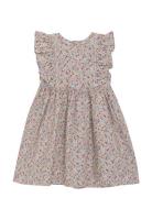 Dress Ss In Liberty Fabric Dresses & Skirts Dresses Casual Dresses Sleeveless Casual Dresses Pink Huttelihut