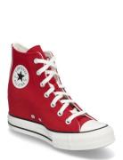 Ctas Wedge Hi Days Ahead/Vintage White Sport Sneakers High-top Sneakers Red Converse