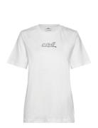 Essentials O'neill Script T-Shirt Sport Sport Clothing Sports Tops & T-shirts Sport T-Skjorte White O'neill