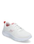 Womens Go Walk Flex Low-top Sneakers White Skechers