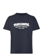 Surf Puff Relaxed Tee Sport Women Sport Clothing Sports Tops & T-shirts Sport T-Skjorte Navy Rip Curl