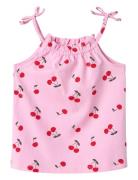 Nmfzally Strap Top Box Tops T-shirts Sleeveless Pink Name It