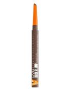 Nyx Professional Makeup Duck Plump Lip Liner Läppenna 06 Nude Flip 0,33 G Lip Liner Makeup Brown NYX Professional Makeup