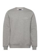 Logo Sweat Tops Sweatshirts & Hoodies Sweatshirts Grey Lindbergh
