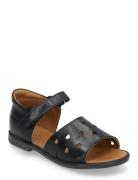 Sandals - Flat - Open Toe - Op Shoes Summer Shoes Sandals Black ANGULUS