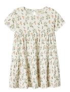 Nmflavo Eri Ss Dress Lil Dresses & Skirts Dresses Casual Dresses Short-sleeved Casual Dresses Cream Lil'Atelier