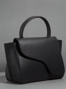 ATP ATELIER - Håndtasker - Sort - Arezzo Leather Handbag - Tasker - Handbags