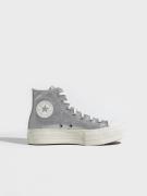 Converse - Høje sneakers - Silver/Egret - Chuck Taylor All Star Lift - Sneakers