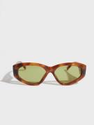 Le Specs - Cat eye solbriller - Vintage Tort - Under Wraps - Solbriller