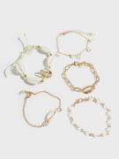 Vero Moda - Armbånd - Gold Colour - Vmzita Bracelet 5-Pack - Smykker - Bracelet