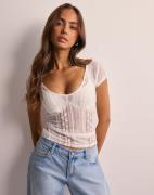 Nelly - Hvid - Perfect Lace Tee